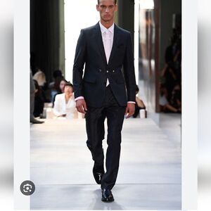 Burberry wool trousers unhem new with tags